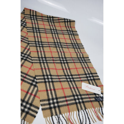 Burberry Cashmere Check Scarf