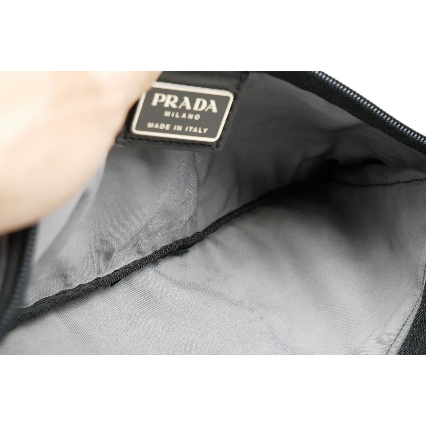 Prada Nylon Waist Pouch Bag