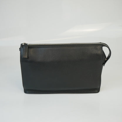 Prada Black Saffiano Clutch Bag