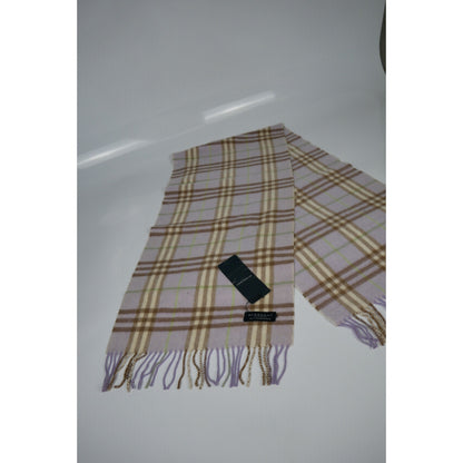 Burberry Blue Cashmere Scarf