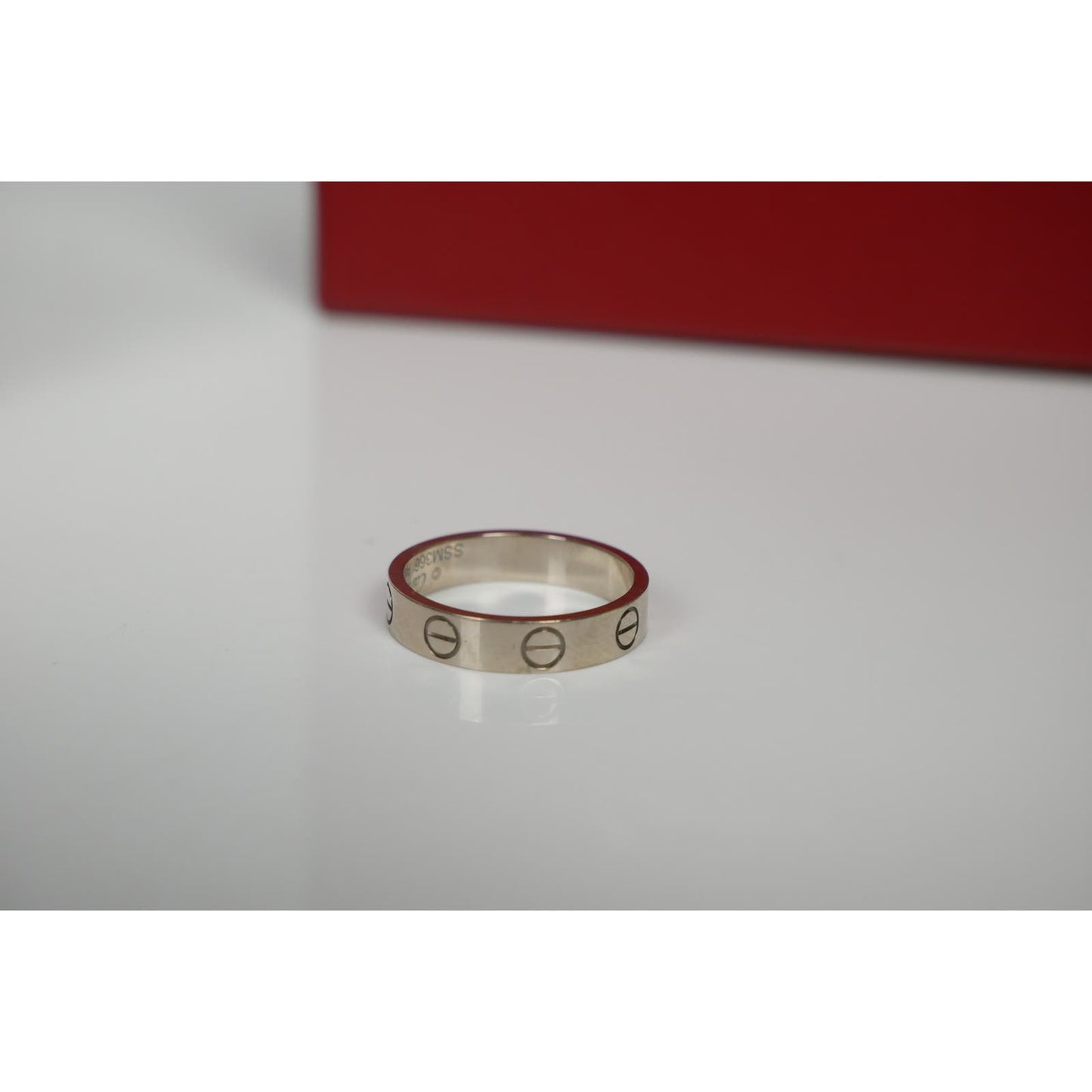 Cartier Love Ring 18K White Gold