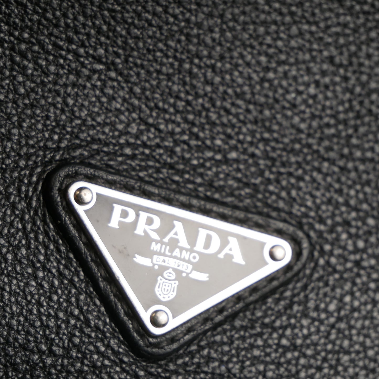 Prada Black Saffiano Clutch Bag