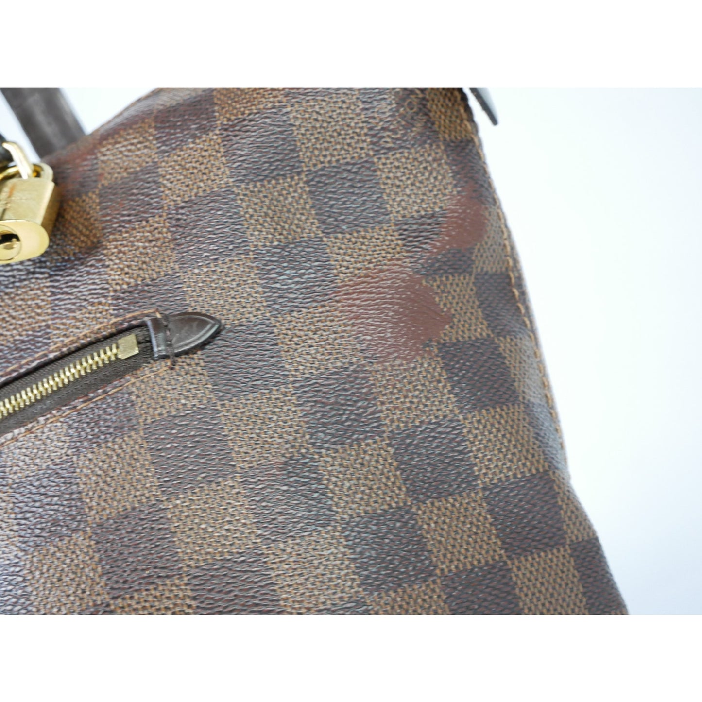 Louis Vuitton Brown Damier Ebene Lena MM