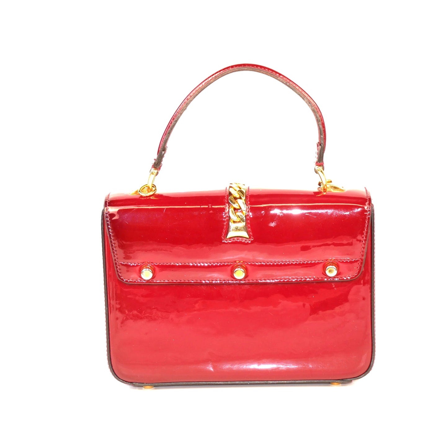 Gucci Sylvie 1967 Red Handbag