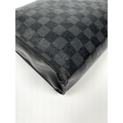 Louis Vuitton Damier Graphite Pochette Voyager Clutch Bag