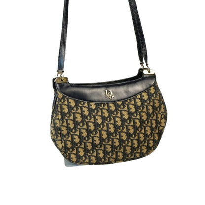 Dior Vintage Monogram Classic Shoulder Bag