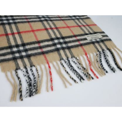 Burberry Cashmere Check Scarf