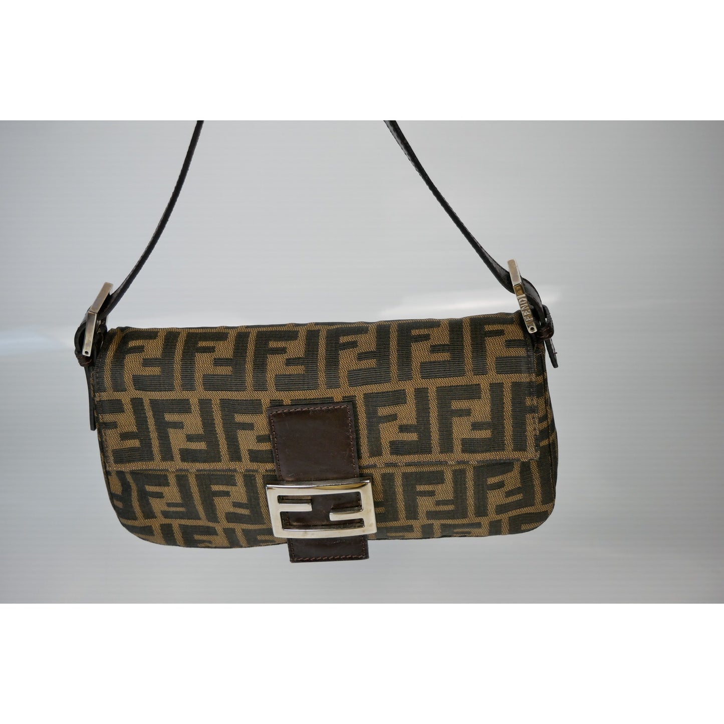 Fendi Zucca Baguette Bag