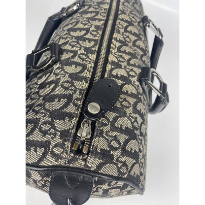 Dior Monogram Boston Duffel Carry Holdall Bag