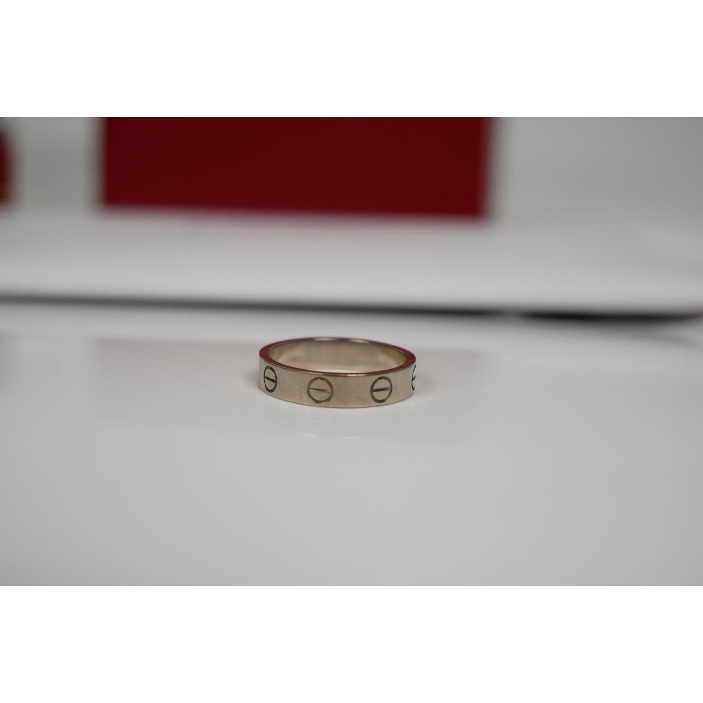 Cartier Love Ring 18K White Gold