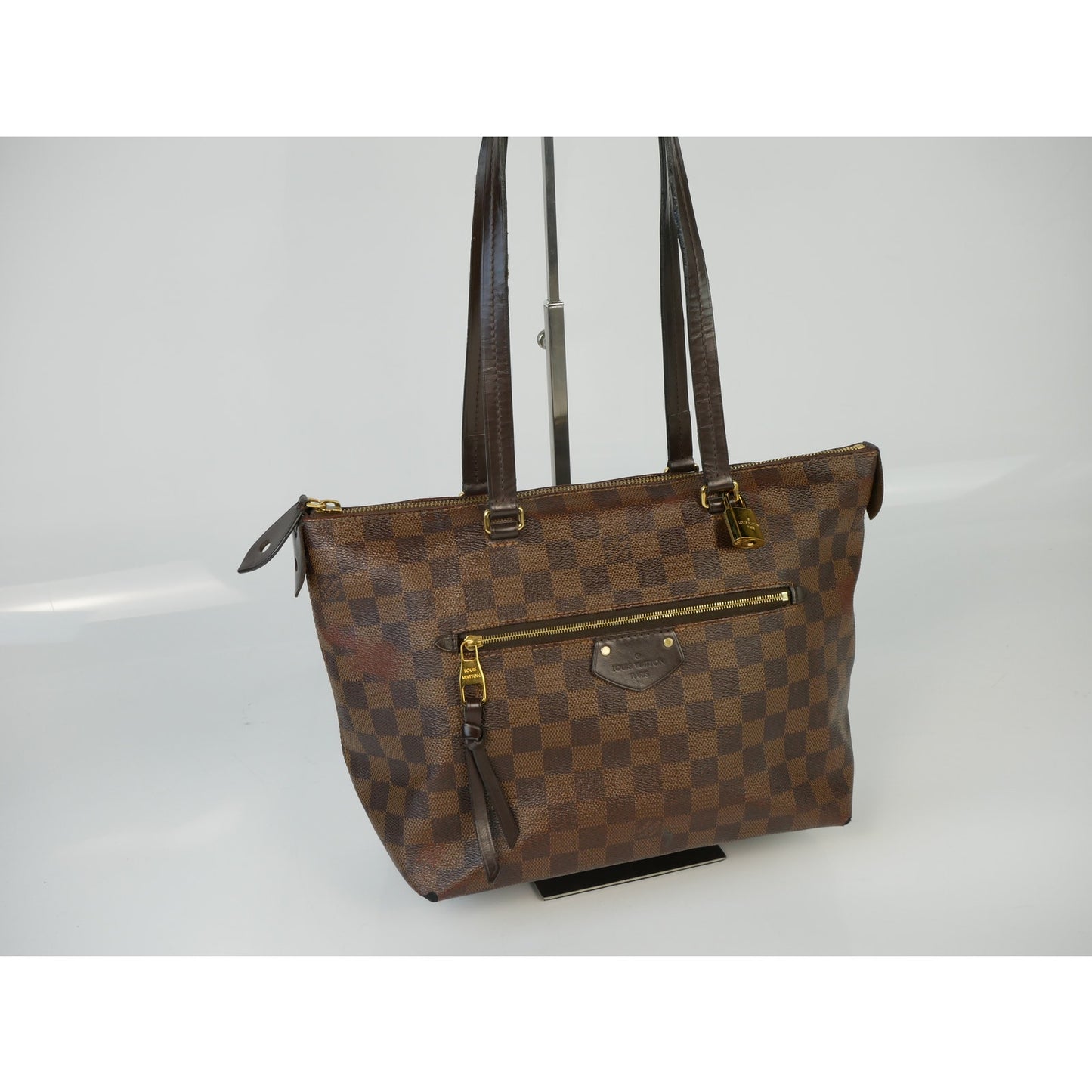 Louis Vuitton Brown Damier Ebene Lena MM