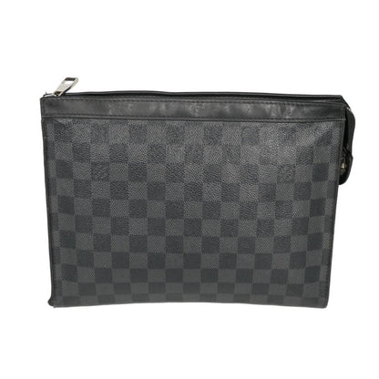 Louis Vuitton Damier Graphite Pochette Voyager Clutch Bag