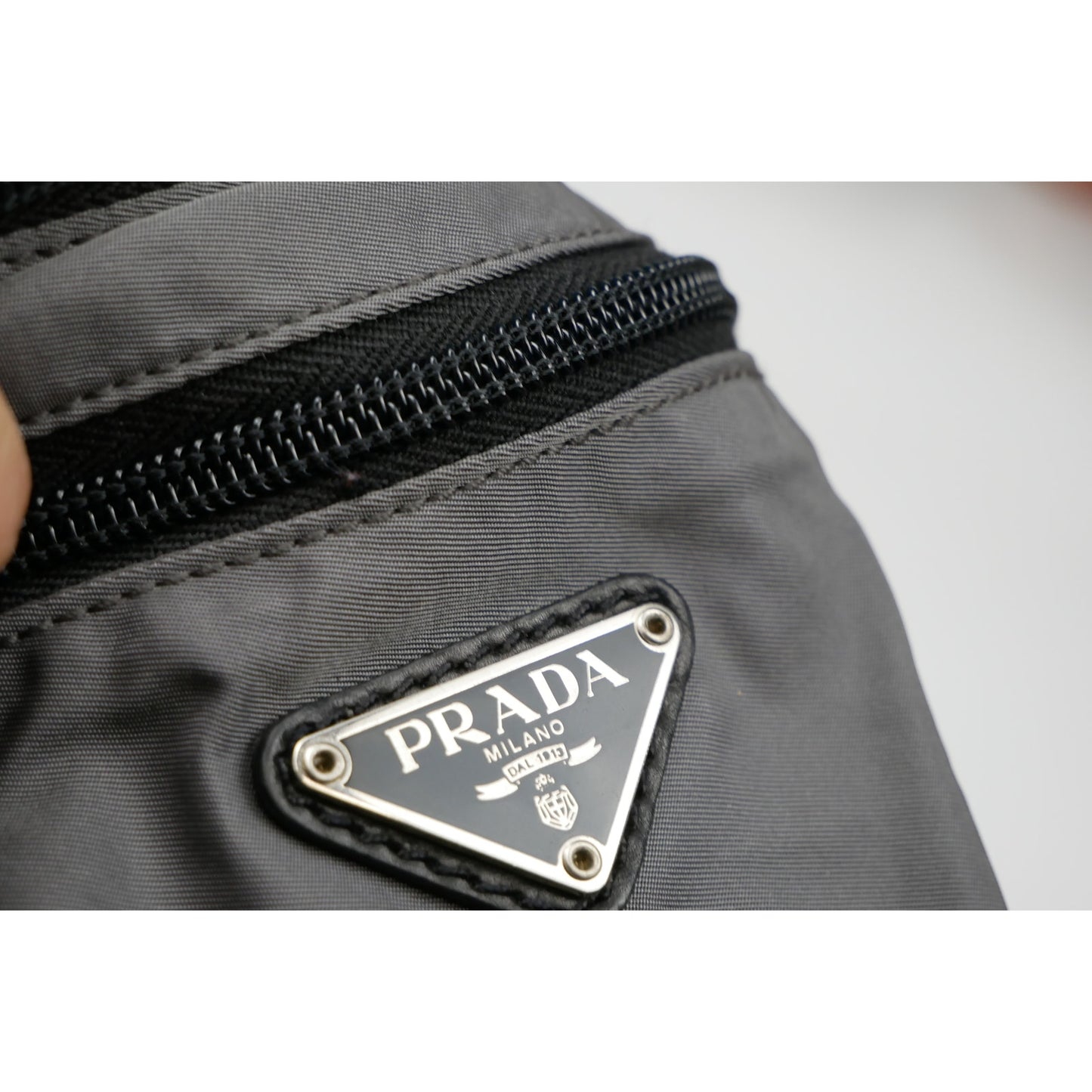 Prada Nylon Waist Pouch Bag