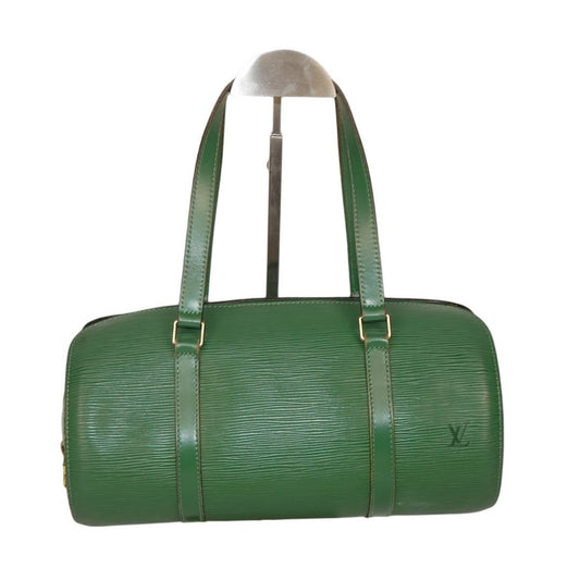 Louis Vuitton Green Epi Soufflot Bag