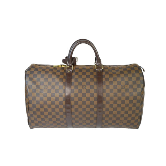 Louis Vuitton Damier Ebene Keepall 50 Duffle