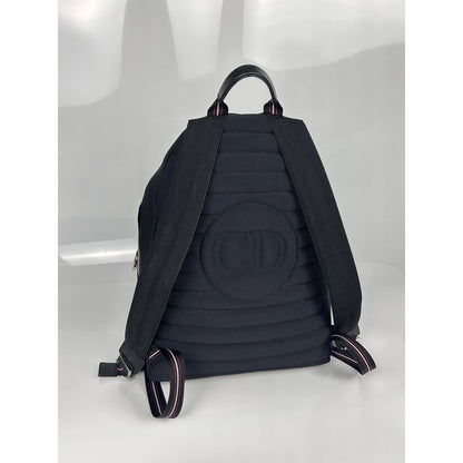 Dior Logo Backpack Matte Black Shoulder Bag