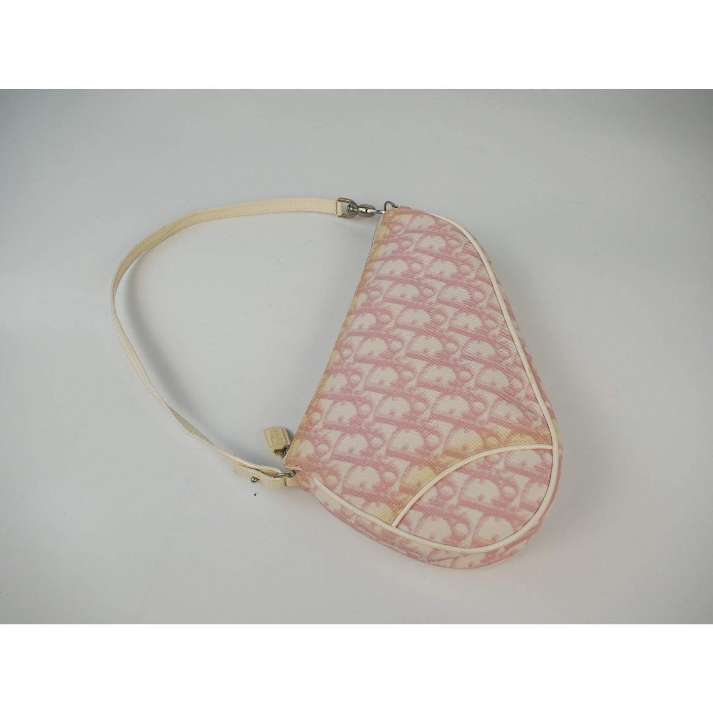 Dior Pink Diorissimo Saddle Pochette