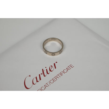 Cartier Love Ring 18K White Gold