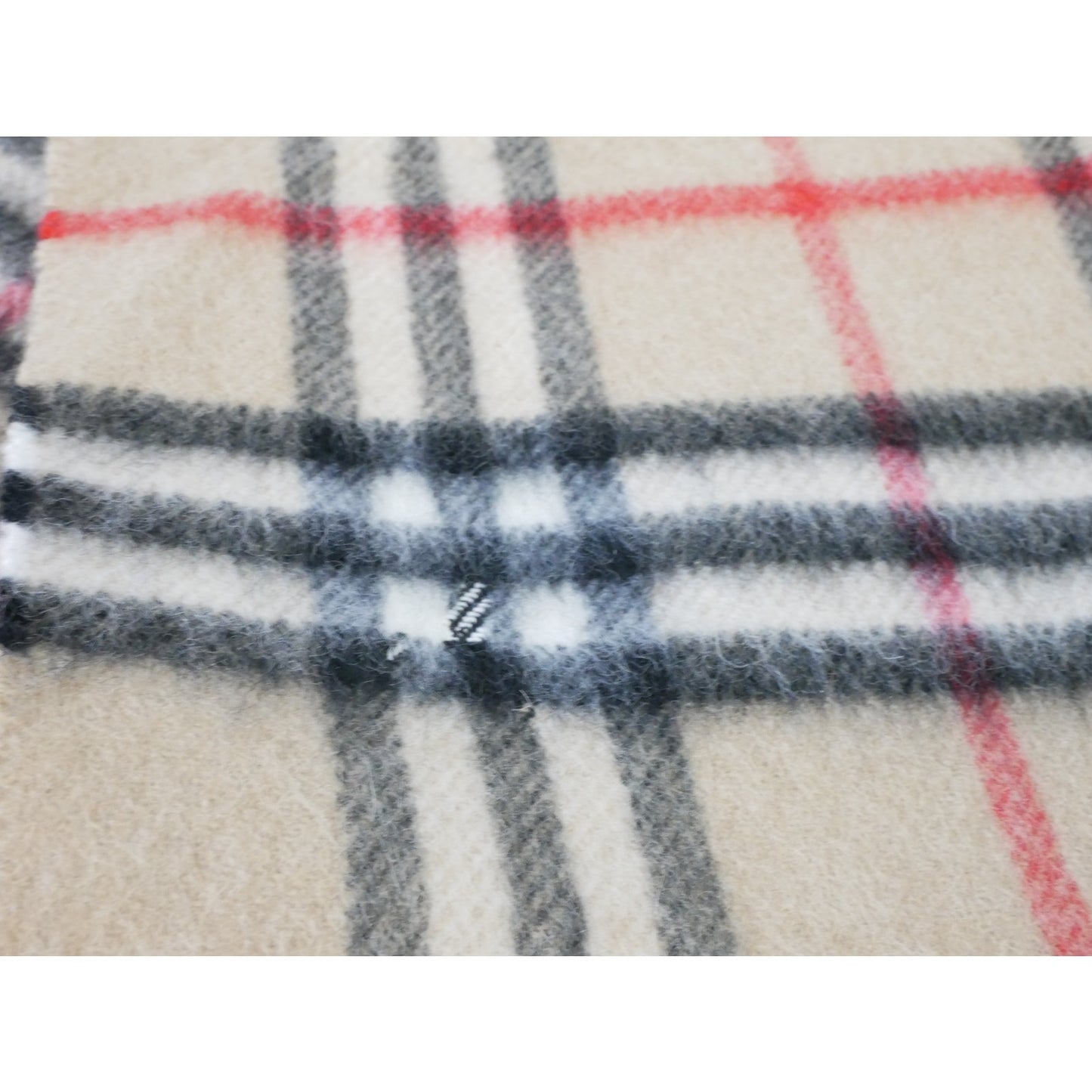 Burberry Cashmere Check Scarf