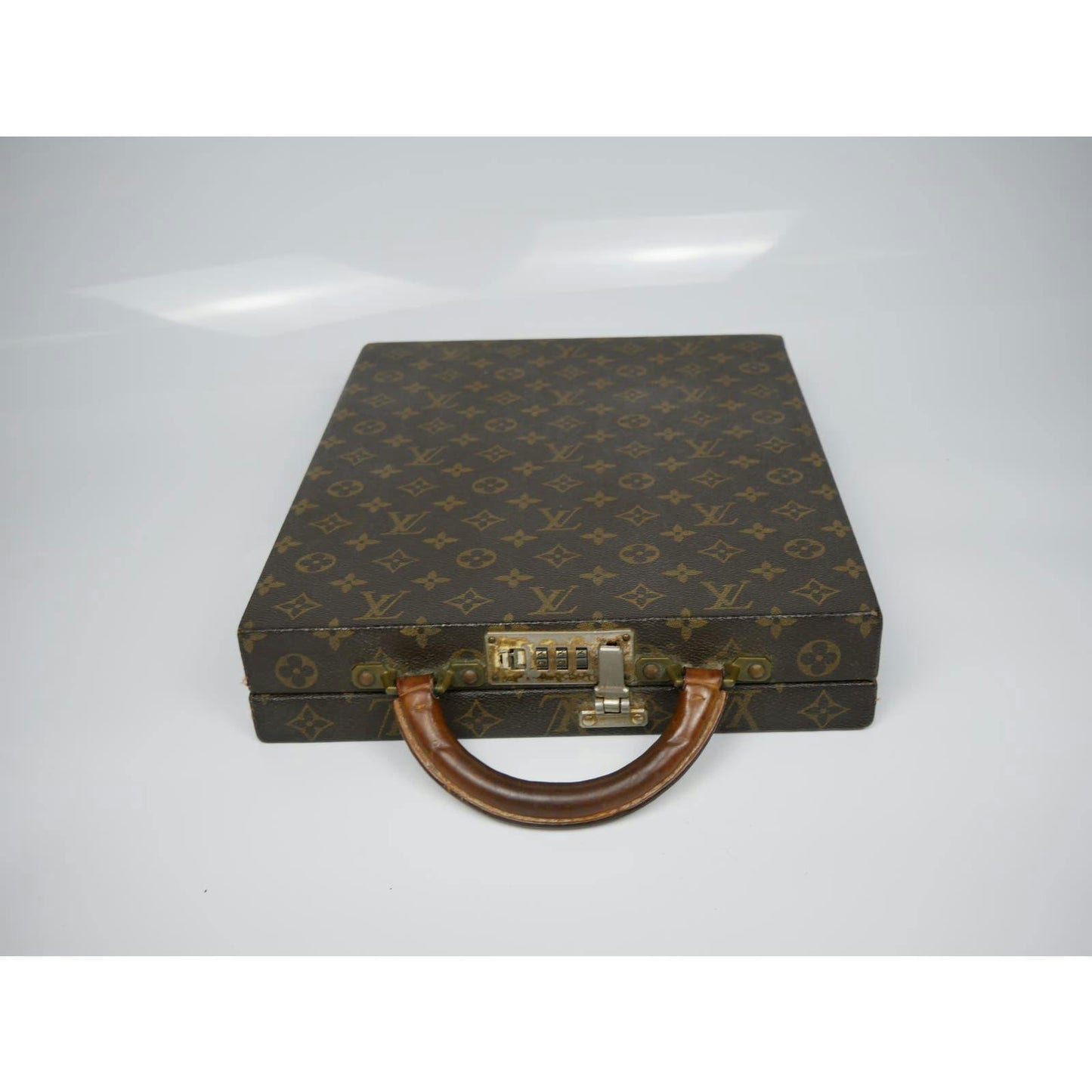 Louis Vuitton Monogram Vertical Trunk Attache Case