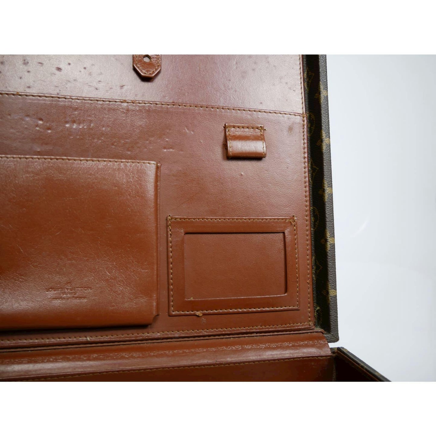 Louis Vuitton Monogram Vertical Trunk Attache Case