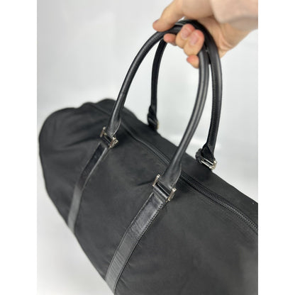 Prada Black Boston Duffel Bag