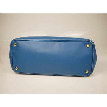 Prada Galleria Cobalto Blue Saffiano Leather Bag