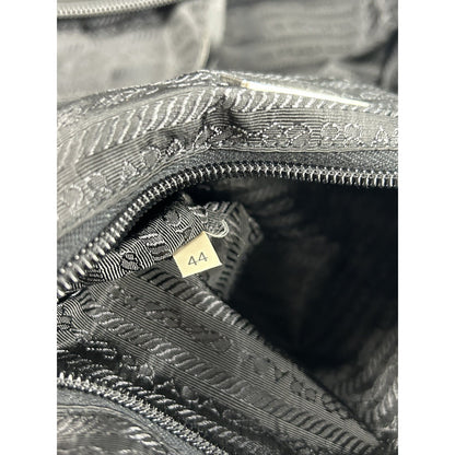 Prada Black Boston Duffel Bag