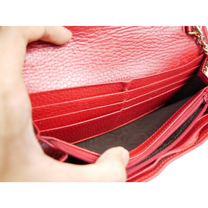 Gucci Marmont Wallet Red Shoulder Bag