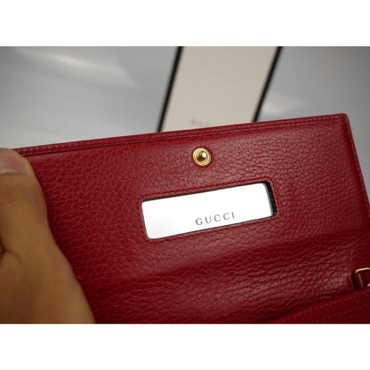 Gucci Marmont Wallet Red Shoulder Bag