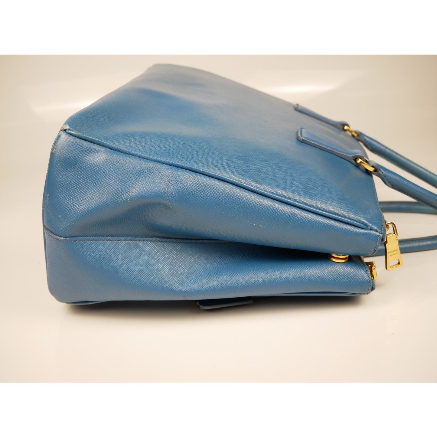 Prada Galleria Cobalto Blue Saffiano Leather Bag