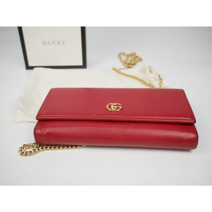 Gucci Marmont Wallet Red Shoulder Bag