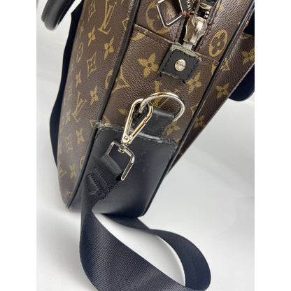 Louis Vuitton Macassar Briefcase Work Shoulder Travel Bag