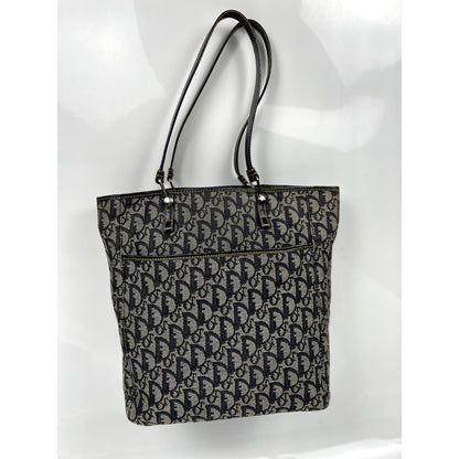 Dior Trotter Monogram Canvas Tote Bag