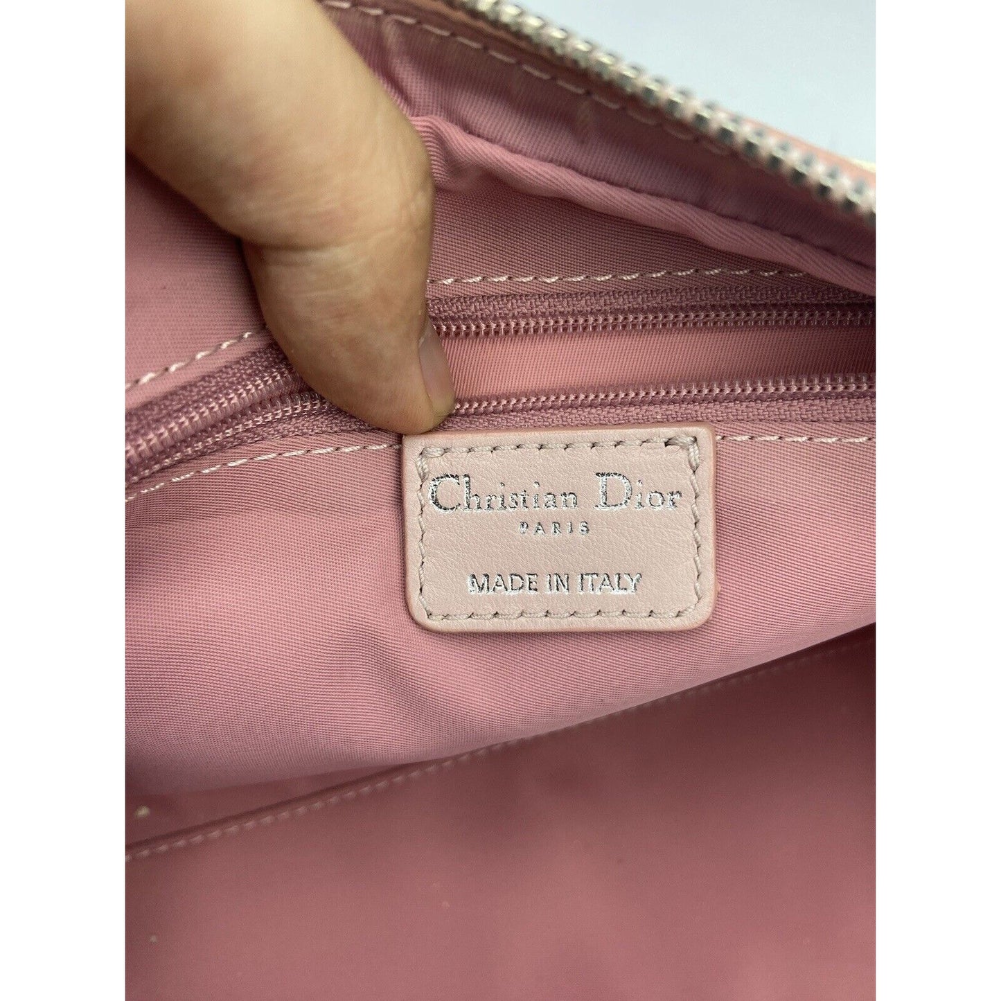 Christian Dior Pink Trotter Hand Satchel Shoulder Bag