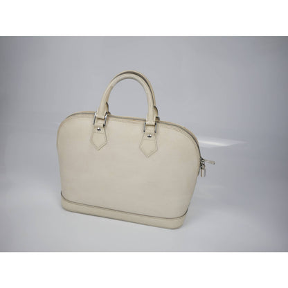 Louis Vuitton Alma PM Epi Ivory Handbag