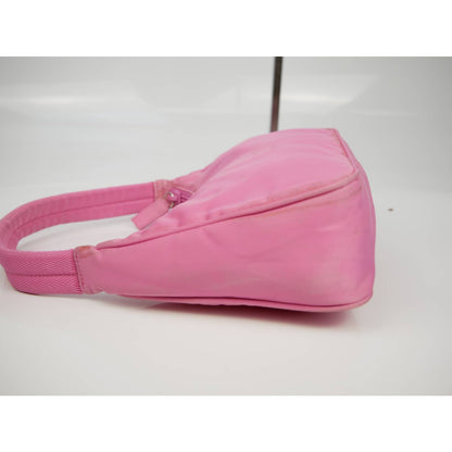 Prada Pink Nylon 2000 Hobo Bag