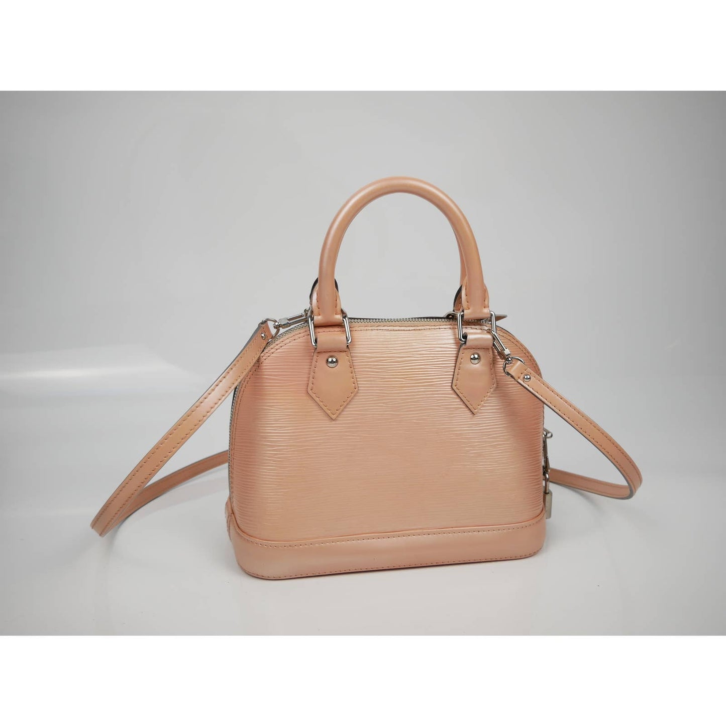 Louis Vuitton Alma BB Rose Trianon Epi Leather