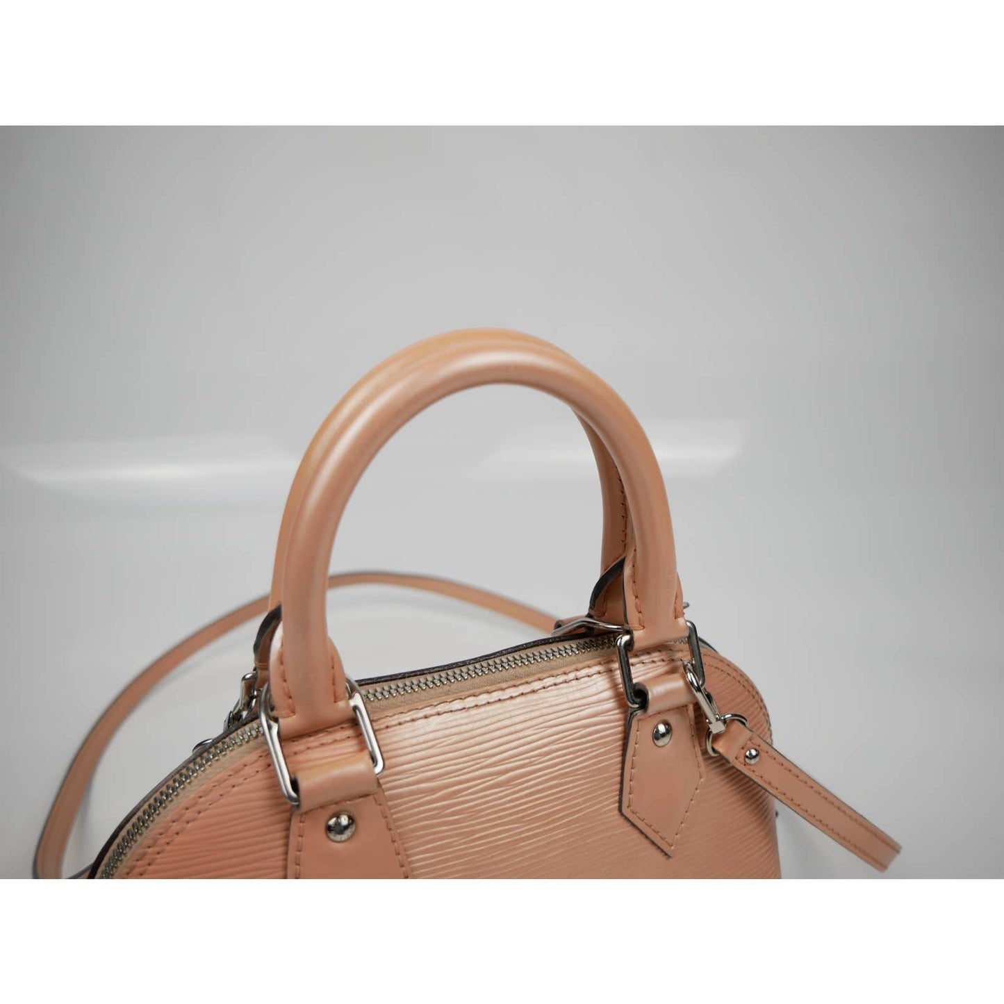 Louis Vuitton Alma BB Rose Trianon Epi Leather