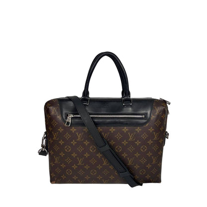 Louis Vuitton Macassar Briefcase Shoulder Bag