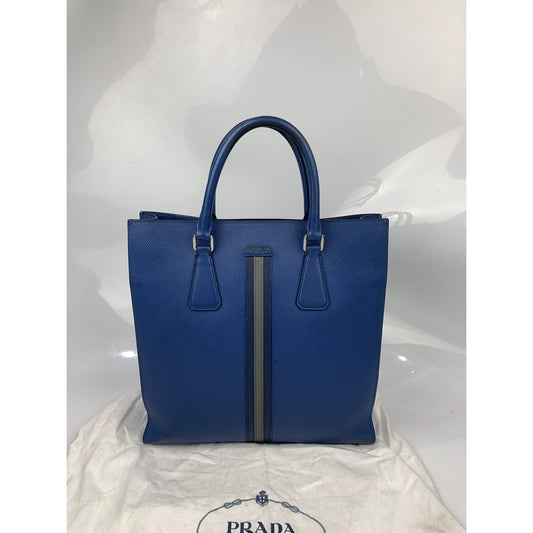 Prada Saffiano Tote Work Shoulder Hand Laptop Bag