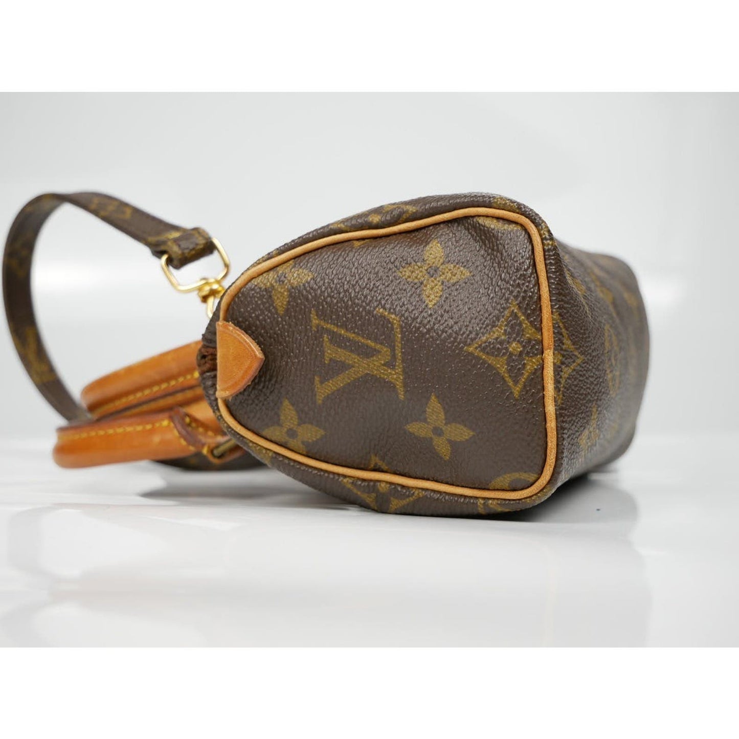 Louis Vuitton Nano Mini Speedy Shoulder Hand Bag