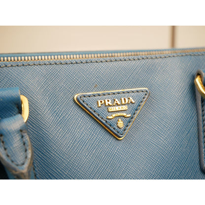 Prada Galleria Cobalto Blue Saffiano Leather Bag