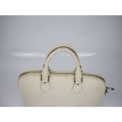 Louis Vuitton Alma PM Epi Ivory Handbag