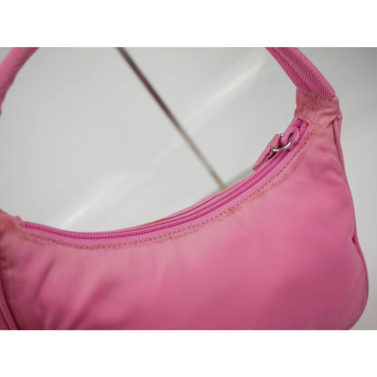 Prada Pink Nylon 2000 Hobo Bag