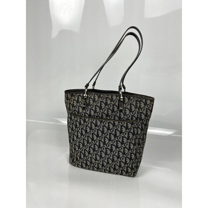 Dior Trotter Monogram Canvas Tote Bag