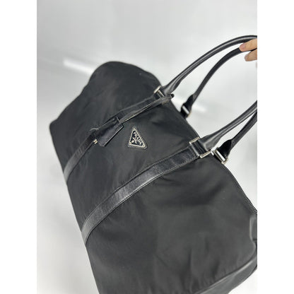 Prada Black Boston Duffel Bag