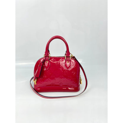 Louis Vuitton Rose Monogram Vernis Alma BB Bag