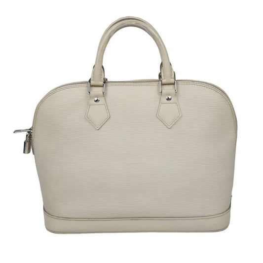 Louis Vuitton Alma PM Epi Ivory Handbag