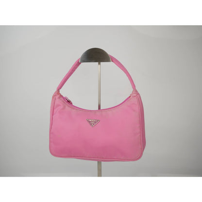 Prada Pink Nylon 2000 Hobo Bag